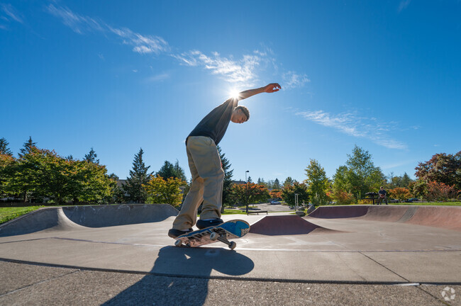 Hit the ramps at the Center at Norpoint skate park in Northeast Tacoma.