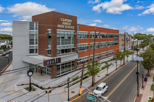Carteret Junior High offers modern facilities and a strong academic foundation for students.