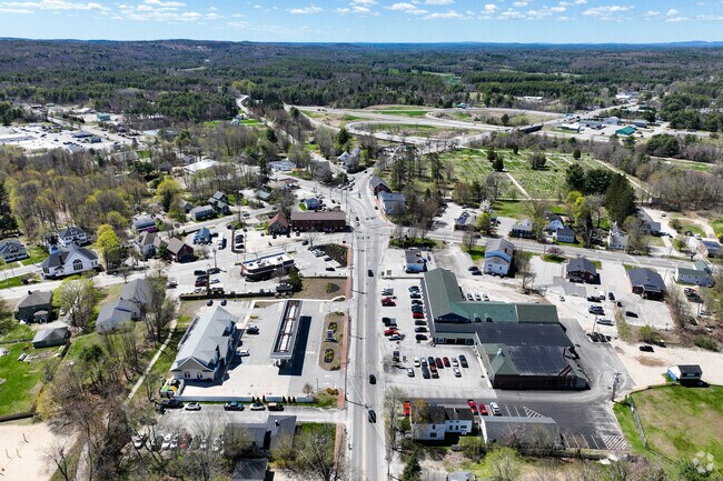 Gray is situated at the intersection of several state routes.
