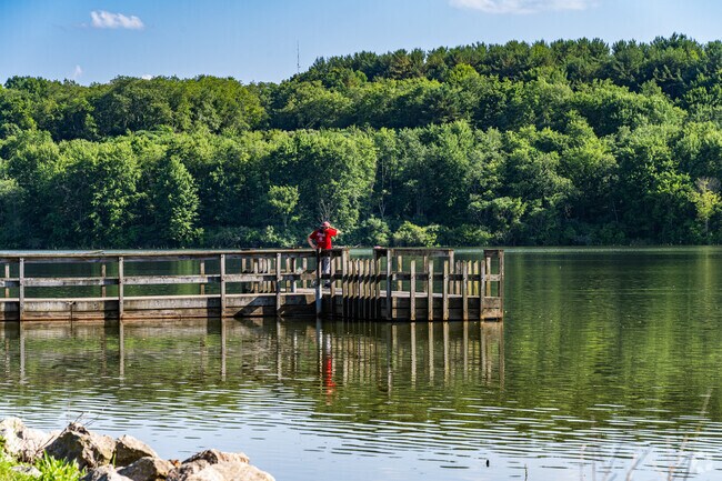 At Highlandtown Wildlife Area you can fish for crappies, catfish, and bass.