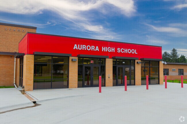 Aurora High School supports students as part of the district's five year improvement cycle.