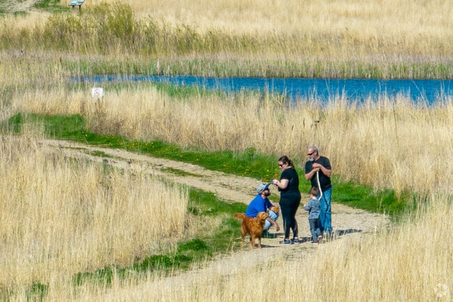 Jelke Creek Bird Sanctuary nature preserve offers public trails for people on foot and bike.