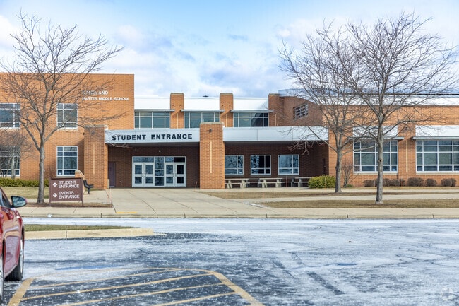 Harter Middle School is for students grade six to eight.