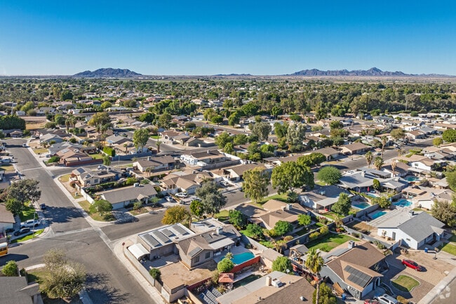 Country Estates is 3 miles southwest of downtown Yuma, AZ.