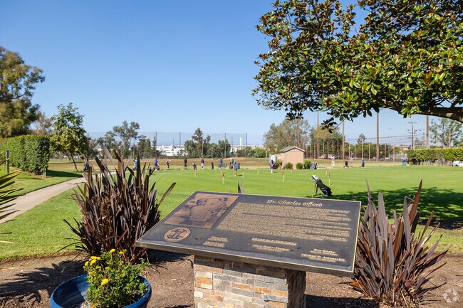 The Chester Washington Golf Course in Athens has a plaque dedicated to PGA legend Charles Sifford, who often played on the course.