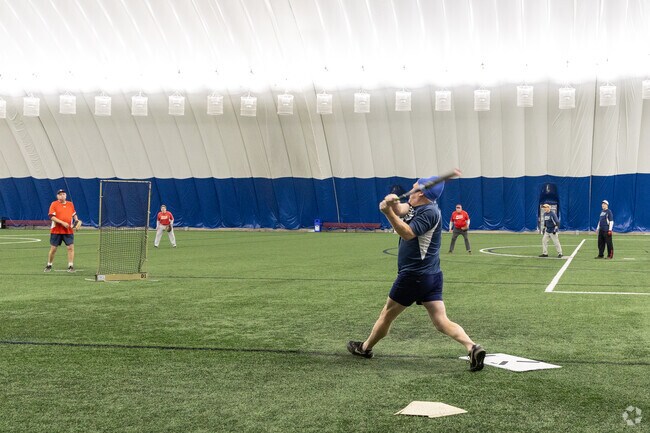 The St. Croix Valley Recreation Center also has a dome for year round summer sports.