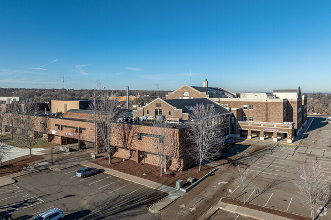 South St. Paul Middle School shares a building with the high school.