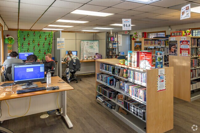 Spring Valley Public Library is a place students meet up after school.