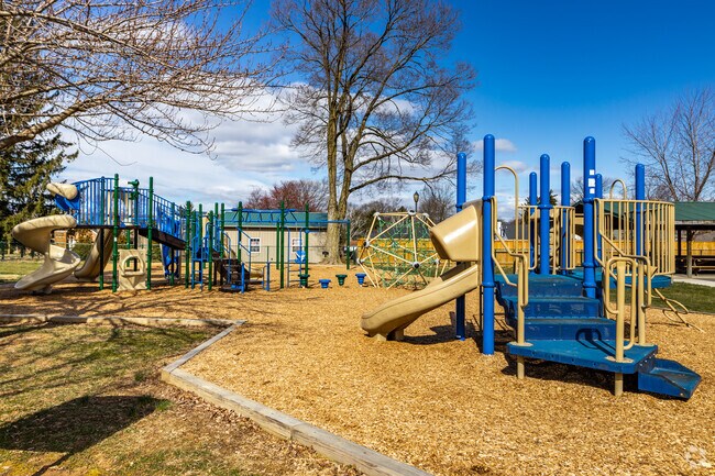 Kidwiler Park is an option for letting kids blow off some steam near Villa Estates.