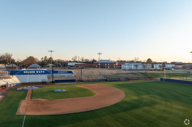 Cheer on the Golden Wave at Tupelo Middle School.