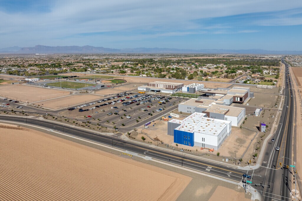Crismon High School shares a campus with Crismon Junior High in Queen Creek.