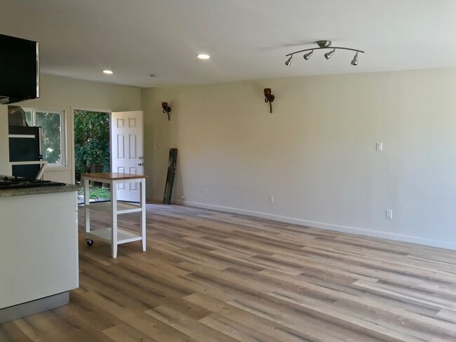 open floor plan studio