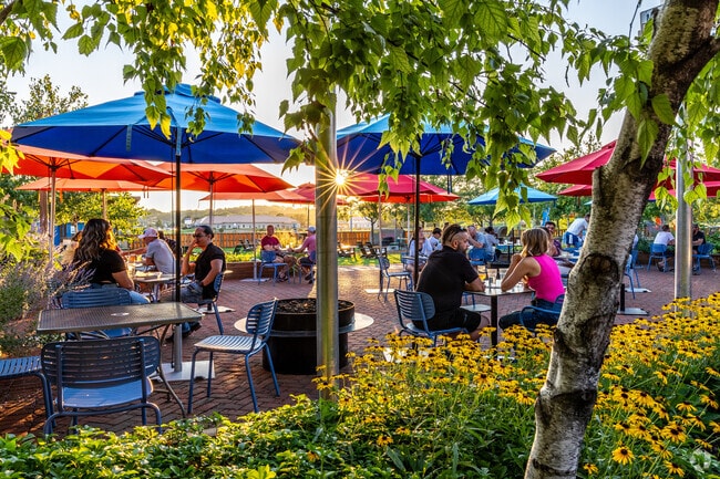 Nearby Bog Grove Brewing has one of the best patios in the entire city.