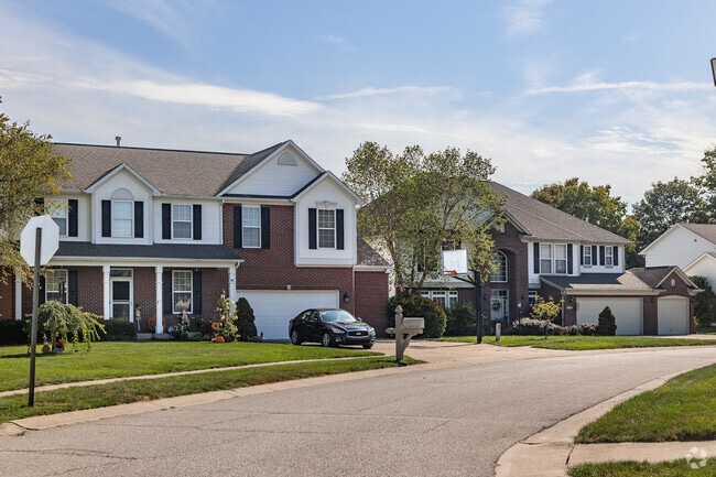 South Franklin has stunning multi-level homes with garages.