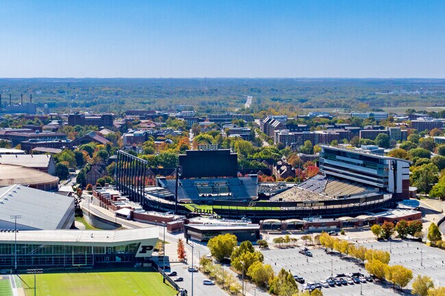 The residents of Sunnyside love to support Purdue basketball and football.