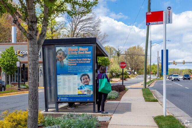 Getting around in Pimmit Hills we have you cover by the local bus.