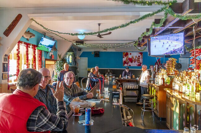 Tamaqua Bar & Marina is an iconic establishment in Gerritsen Beach.