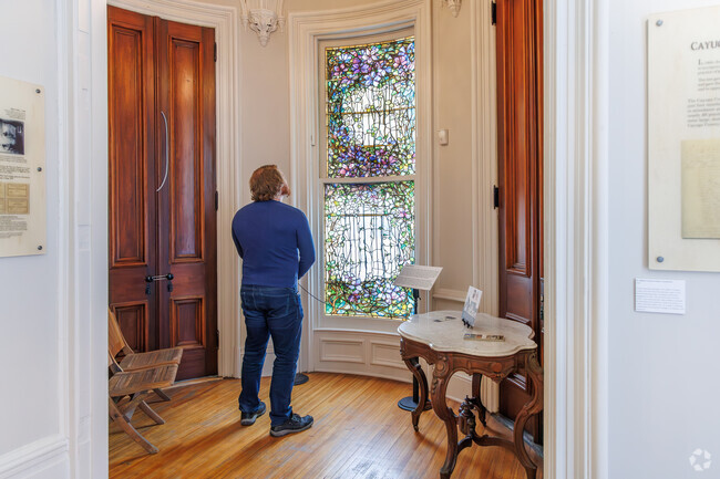 Come learn about the history of Auburn and see the stained glass at the Cayuga Museum of History & Art.