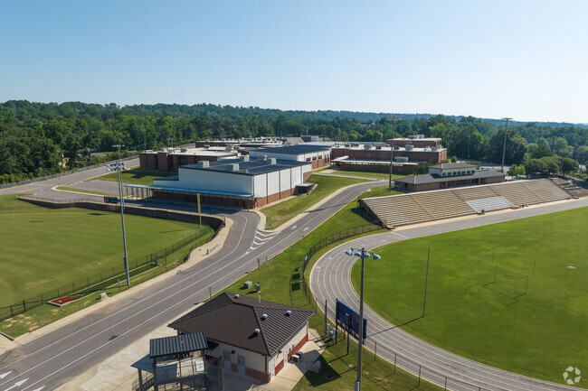 Louis Pizitz Middle School has plenty of green space for the kids to play.