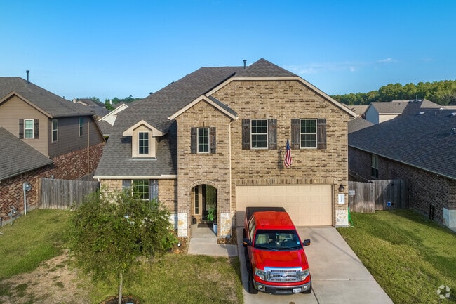 Two-story contemporary homes in Valley Ranch offer modern designs and covered entries.