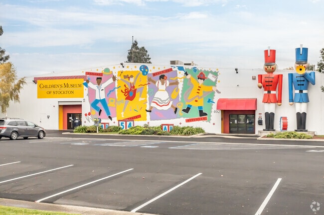 Children's Museum of Stockton has dozens of interactive exhibits for kids.