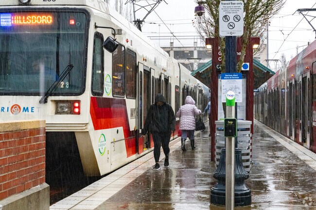 Residents can take the Tri-Met Max blue line out of Central Hillsboro.