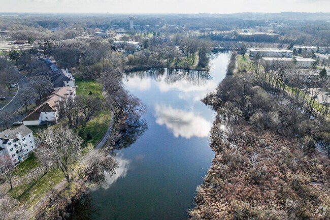 Wood Lake is connected to Silver View Park in Mounds View.