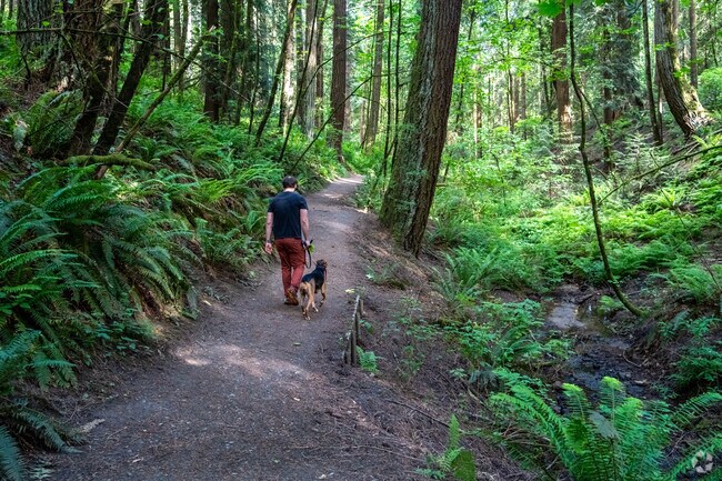 The Marshall Park neighborhood is popular among hikers.