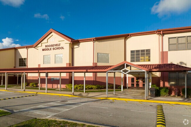 Roosevelt Middle School is a public school in West Palm Beach, FL.