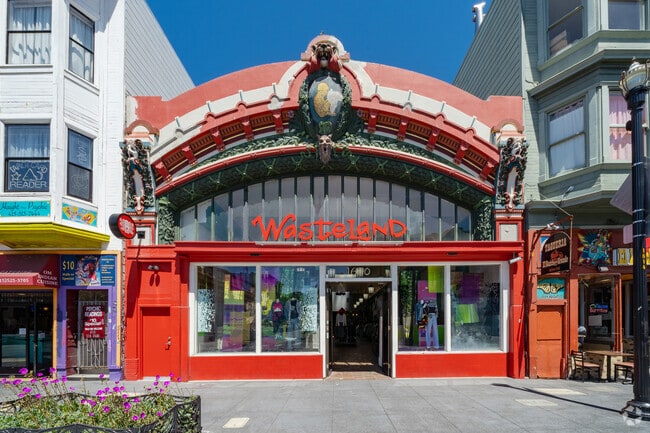 Wasteland is a popular high-end clothing boutique.