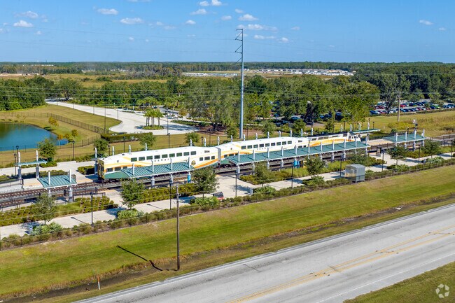 Locals use Poinciana SunRail as part of their public transportation near Campbell City.