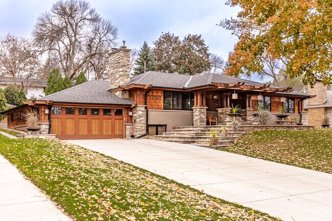 Unique updated homes can be found in the Birchcrest neighborhood.
