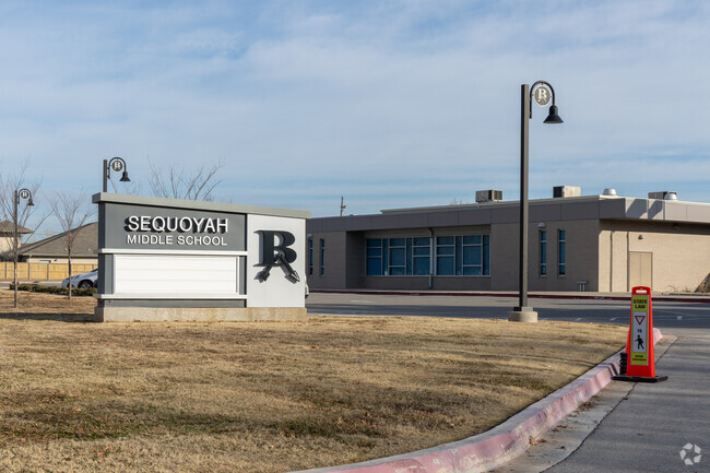 Sequoyah Middle School receives a B- according to Niche.