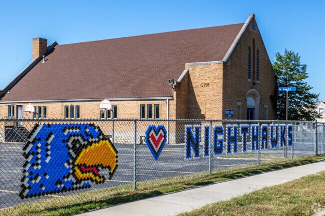 The Nativity Of Mary School has much school spirit.