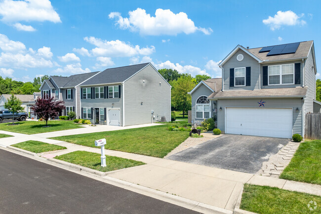 Most streets in the Willow Creek neighborhood have sidewalks.