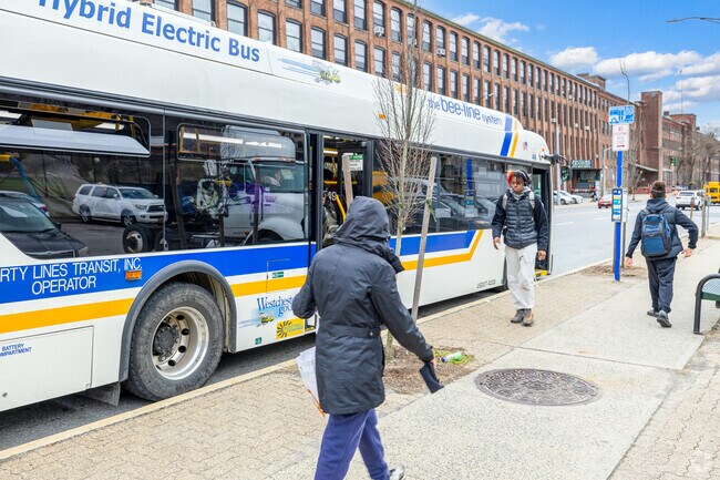 Get around town in one of the many buses available in Nepera Park.