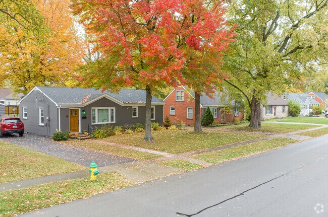 Some lots in Zandale are beautifully covered in a full canopy of mature trees.