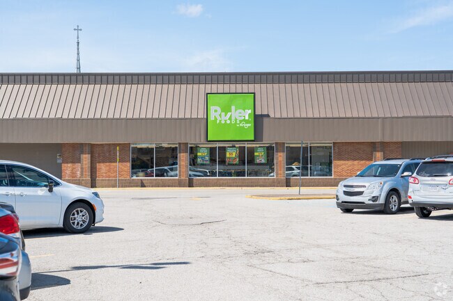Groceries and everyday essentials are available along First Avenue at Ruler Foods.