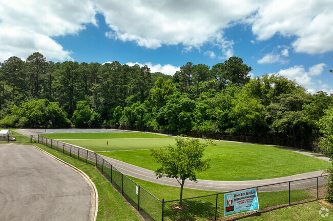 Rocky Ridge Elementary Schoo has plenty of green space for students.