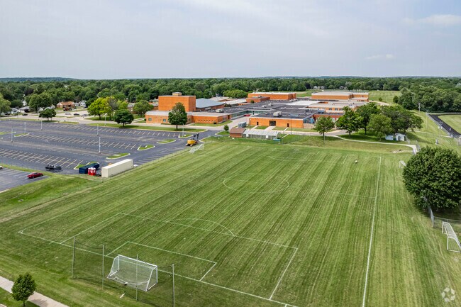 Craig High School in Janesville is located at 401 S Randall Avenue.
