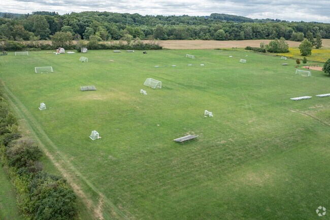 Conemaugh Township Area Elementary School has their own soccer fields for their students.