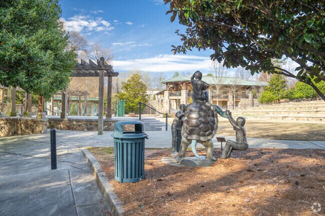 Events can take place at the Heritage  Museum Amphitheatre lawn in Sandy Springs.