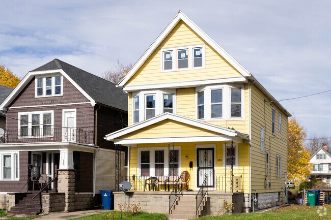 A lot of homes in Fillmore-Leroy feature porches and bay windows.
