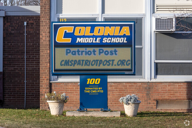 Colonia Middle School was founded in 1960.