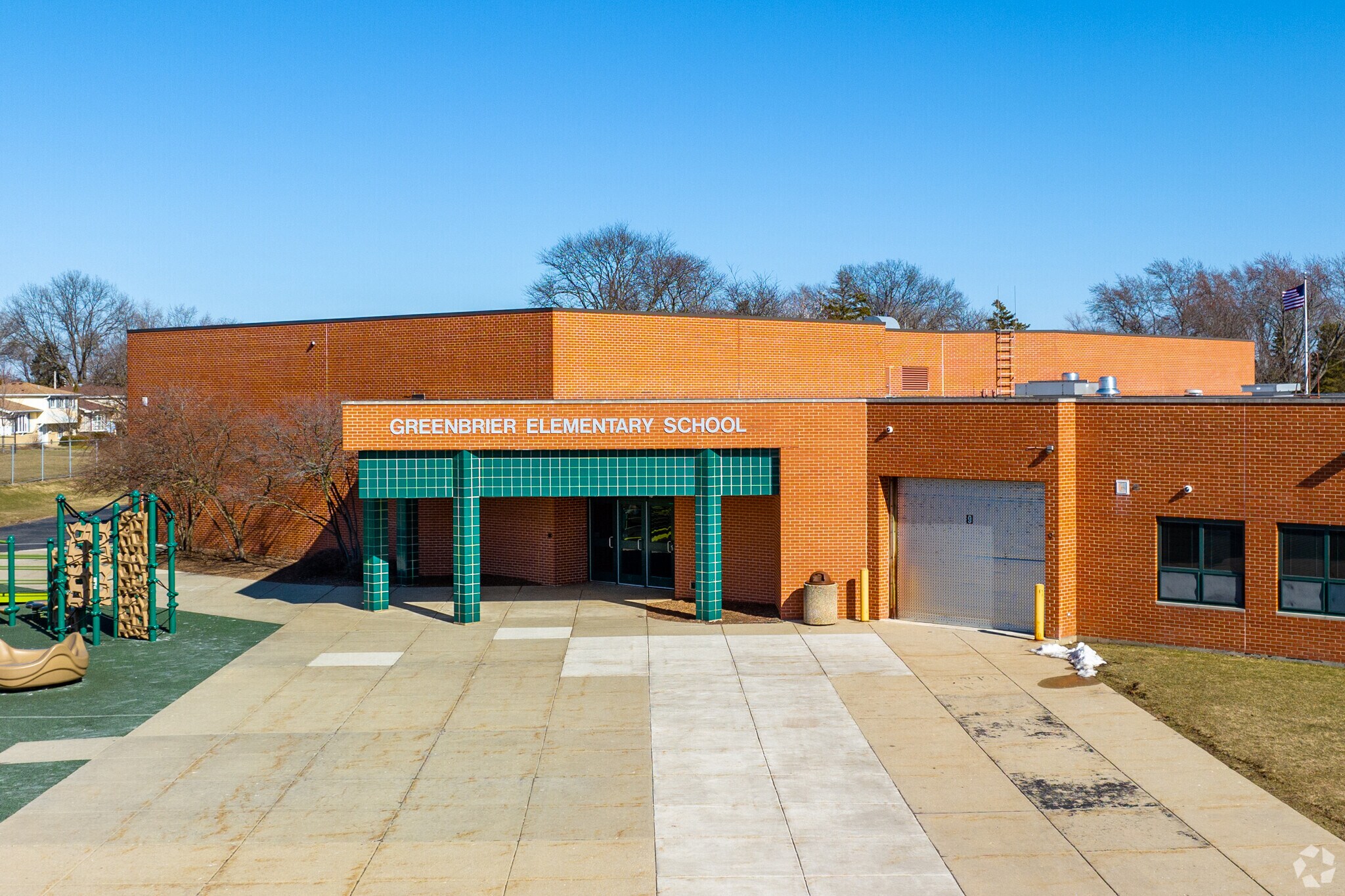 Students attend Greenbrier Elementary School from kindergarten through fifth grade.