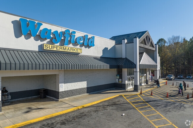 Residents in Baker Hill can satisfy their grocery needs at the nearby Wayfield.