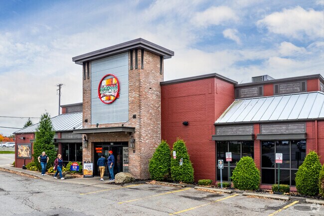 Grab a sandwhich at Primanti Brothers, a long-running Pittsburgh-born chain.
