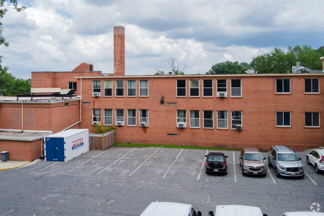 Back and parking of Cornerstone Schools of Washington DC.
