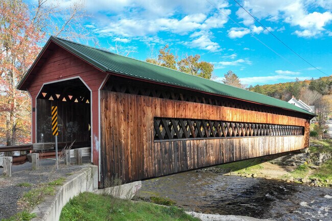 Ware Covered Bridge is a symbol of the rich heritage of massachusetts.