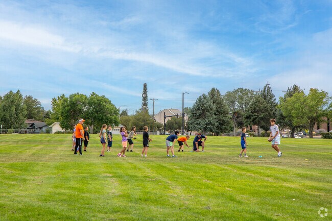 A minute from Regency sport teams play in Leah Gonzales Park in Pueblo in the evenings.
